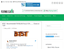 Tablet Screenshot of flyingcalls.com